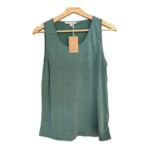 Green Envelope Green/Teal Tank Top